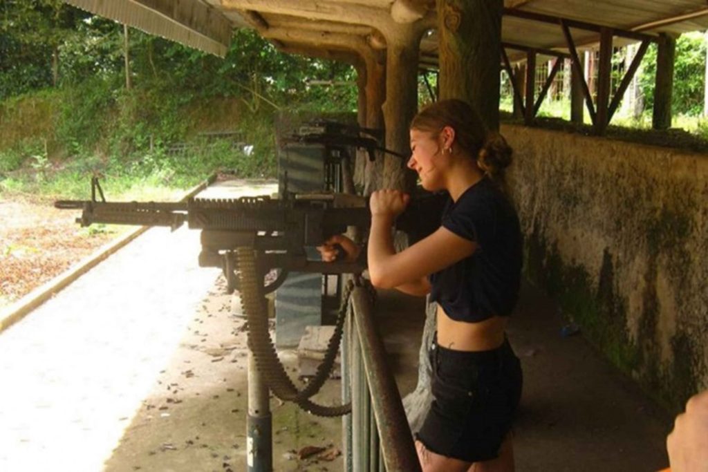 Experience shooting gun at Cu Chi Tunnels
