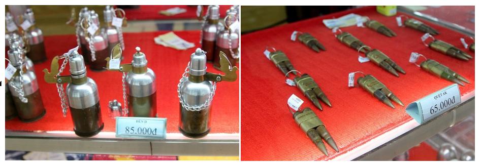 shopping at Cu Chi Tunnels